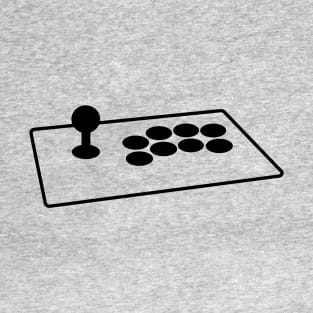 Fight Stick - Black Logo T-Shirt